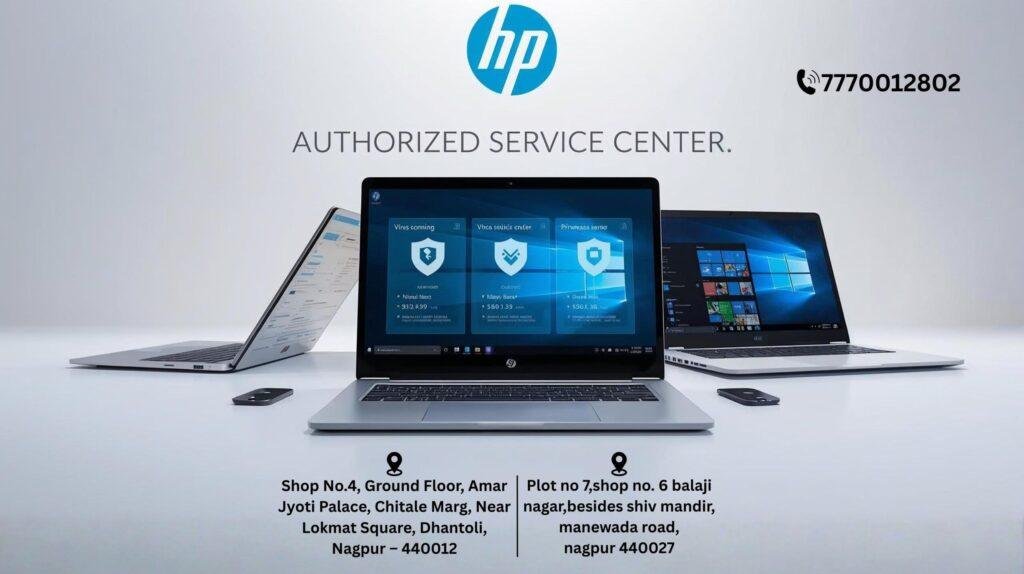 HP laptop virus and malware removal services in Nagpurervices in Nagpur