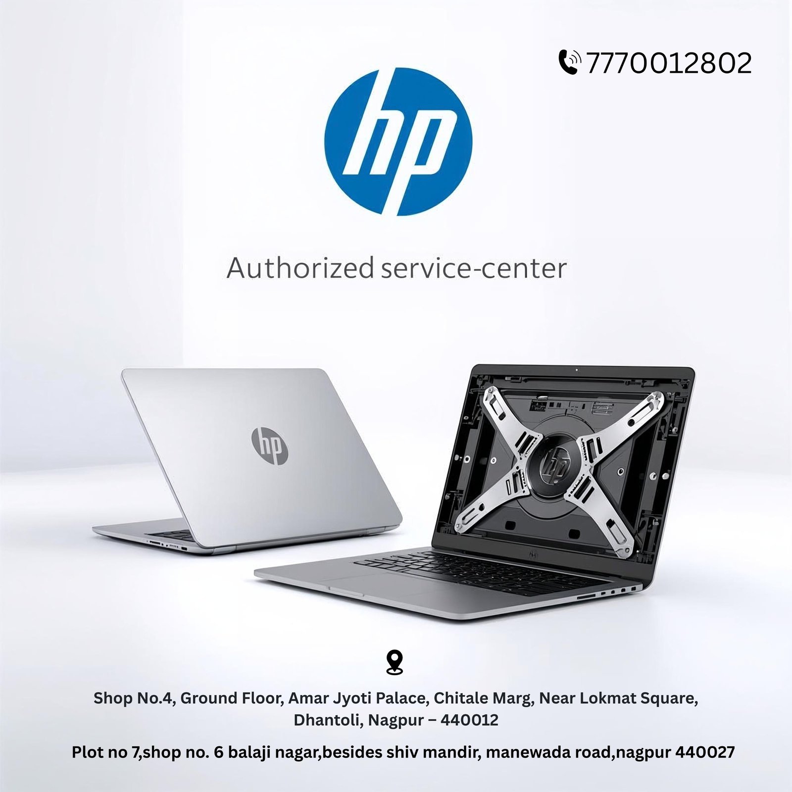 HP Laptop Hinges & Body Repair Services in Nagpur