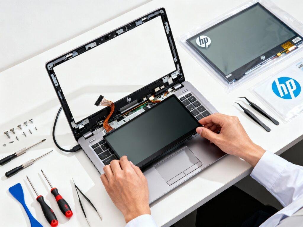 HP Laptop Screen Replacement Services in Nagpur HP Laptop Screen Replacement Detailed